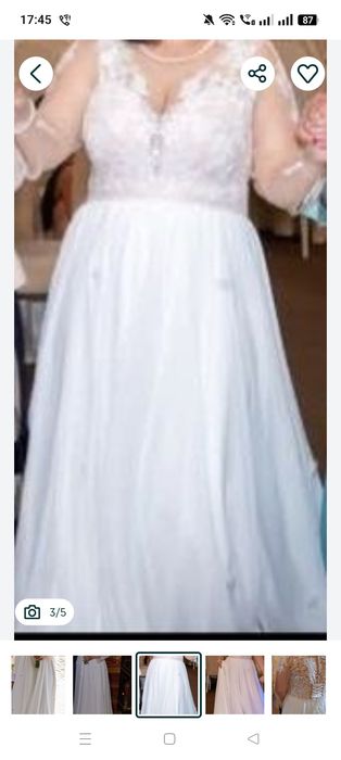 Vând rochie de mireasa