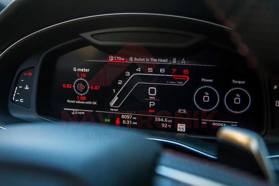 Activare Audi Sport Layout – A6 C8 A7 4K A8 4N Q8 Q7 e-tron