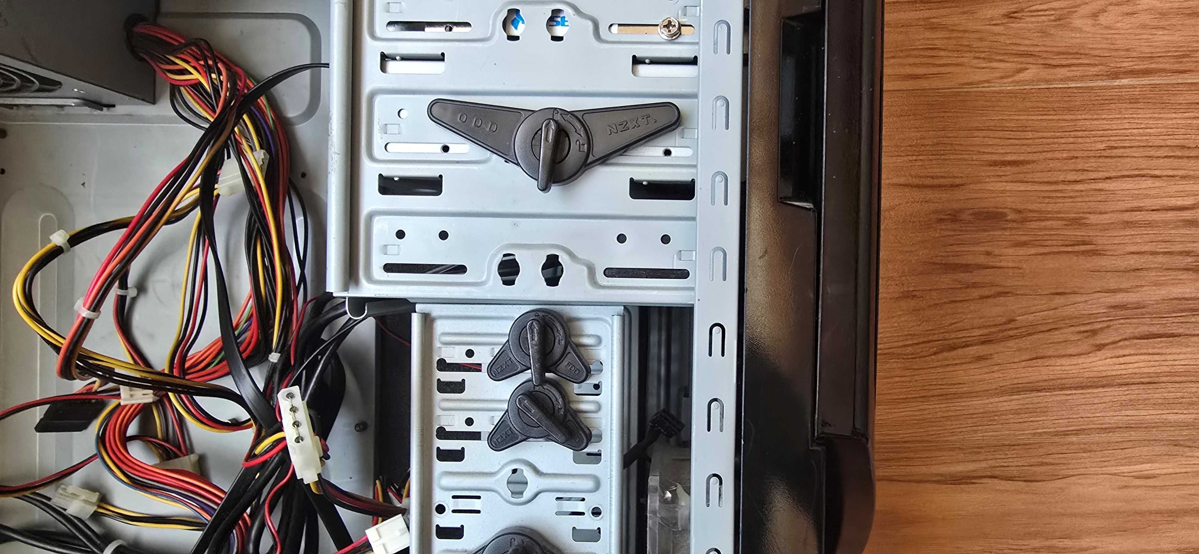 PC кутия NZXT + Fortron 400W + DVD RW + Card Reader + 3,5 " HDD Rack,