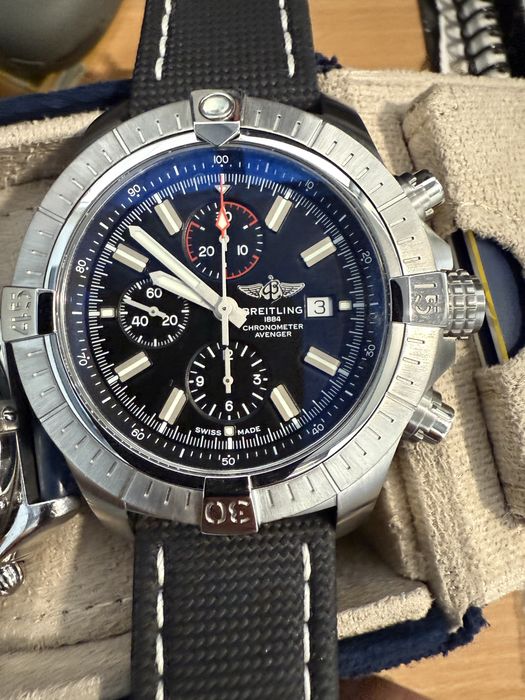 Breitling Avenger A13375 Automatic Steel Good