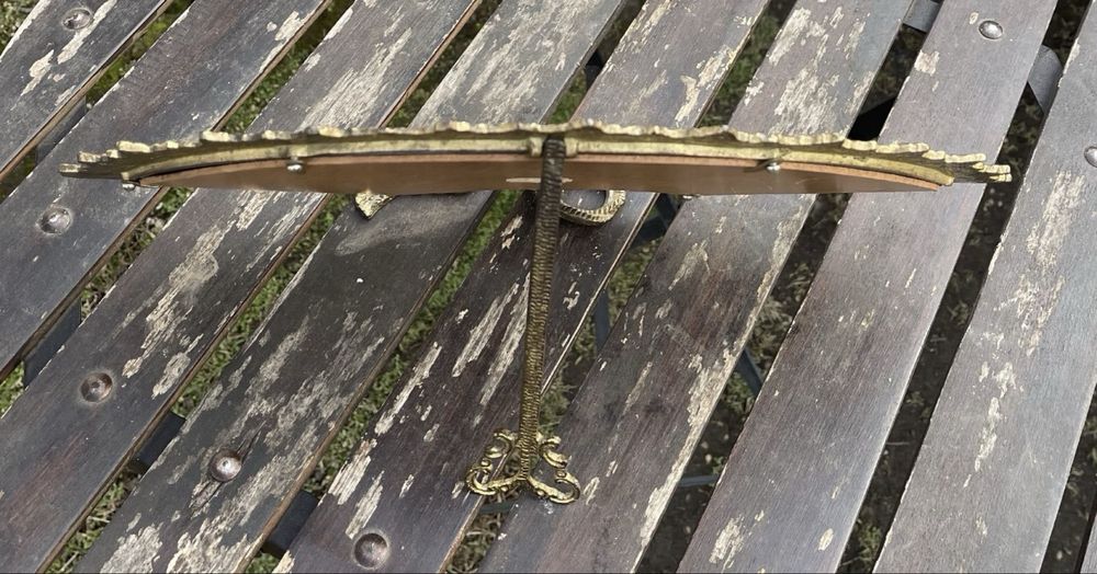 Oglindă evantai  din bronz