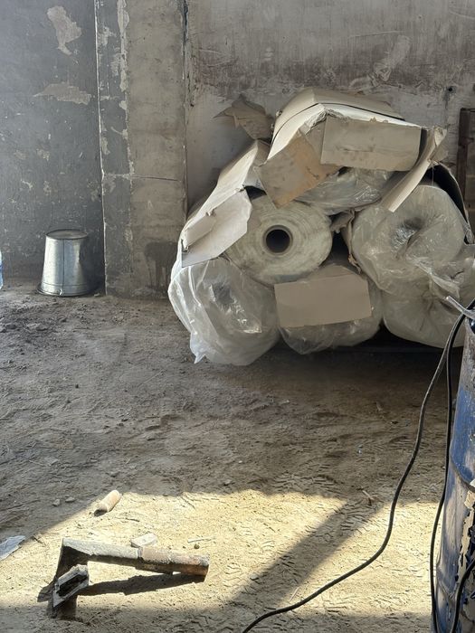 Стекломат/фивровалокно марка 600 в одном рулоне 74 кг