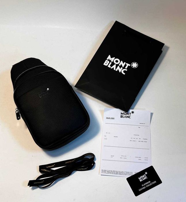 Mont blanc Geantă pentru bărbați, rucsac, piele 3303-3