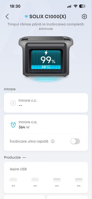 Statie de alimentare portabila Anker power bank