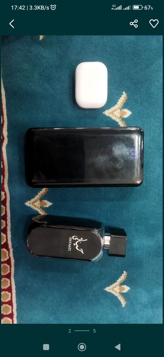 Assalamu alaykum powerbank va airpods va duhi