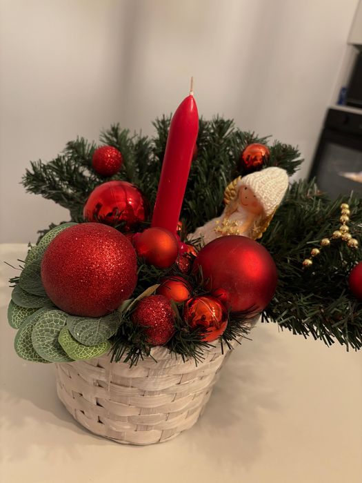 Aranjament pentru masa de Crăciun