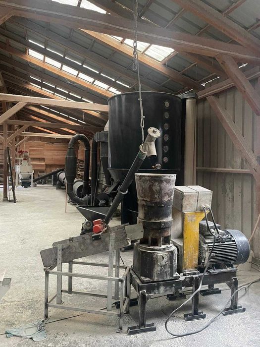 Linie productie PELETI - folosita