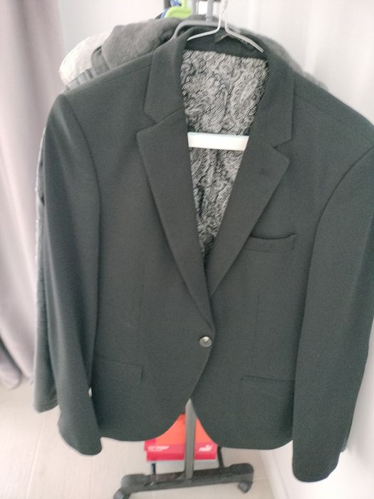 Sacou negru băieți Zara