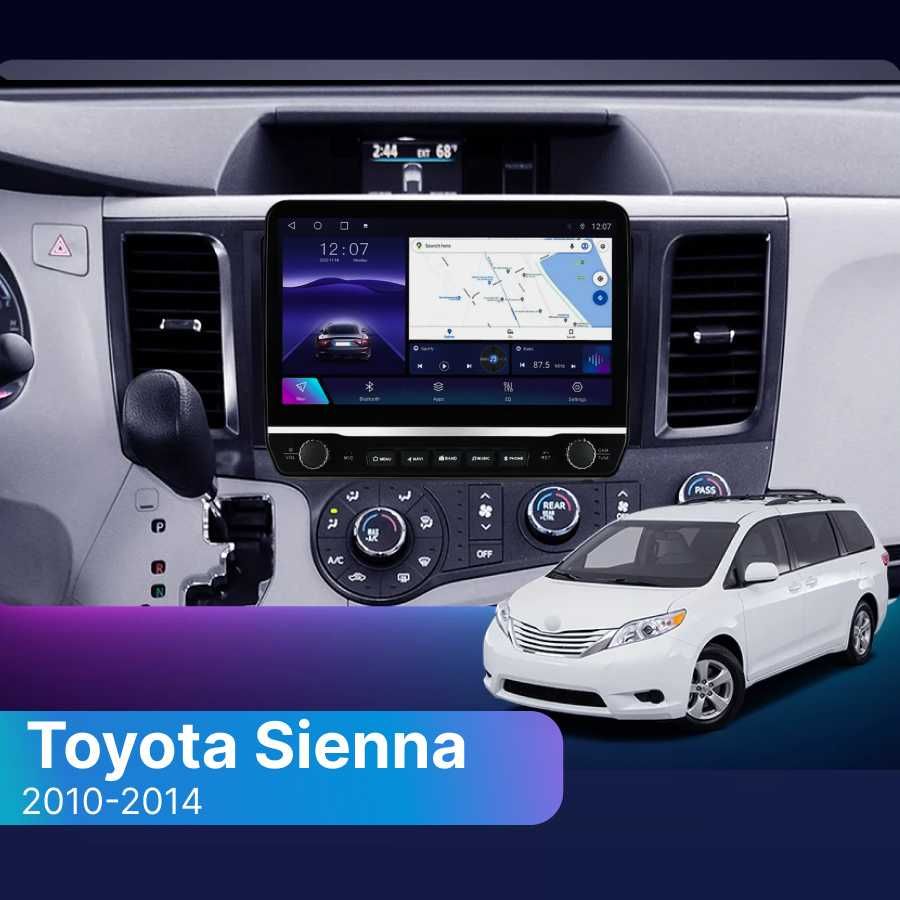 Андроид автомагнитола на базе андроид Toyots Sienna