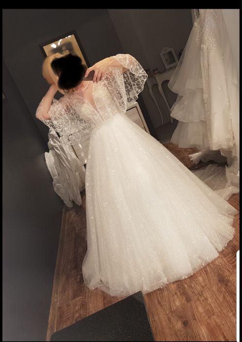 Rochie Pollardi Glowing Geranium nunta eveniment