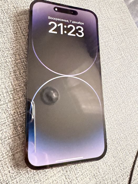 Iphone 14 pro max 256 gray dual esim