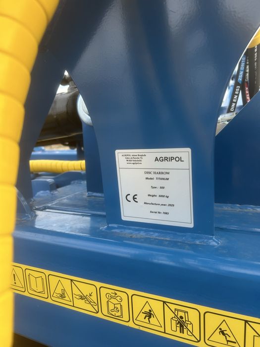 Disc Teradisc Rotor AGRIPOL 5 m tractat