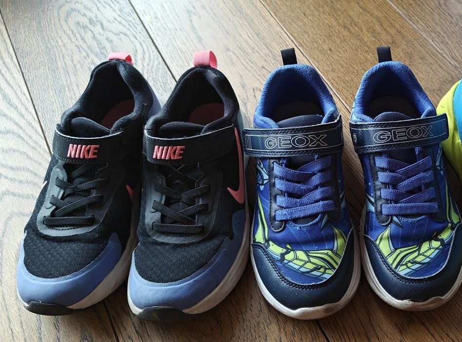 Маратонки NIKE и GEOX