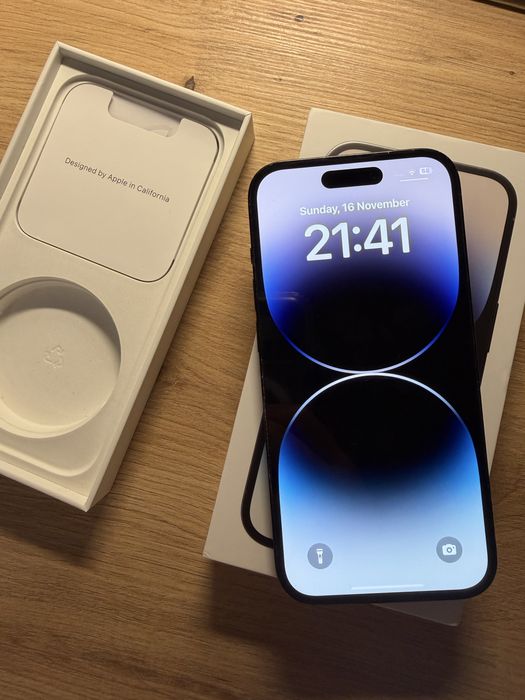 Vand iphone 14 pro 128 gb space black
