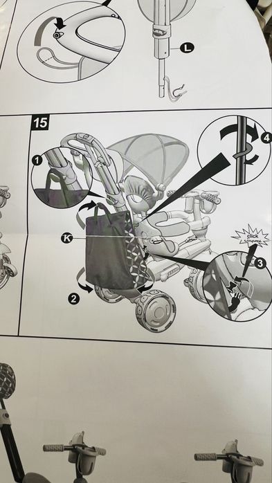Rucsacel pentru trotineta Smart-Trike