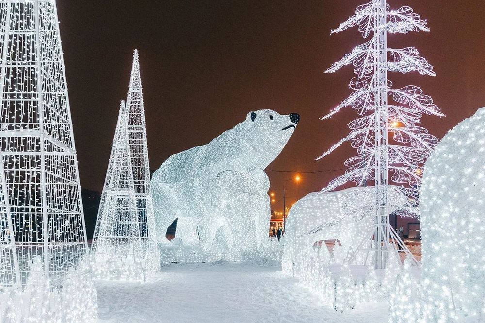 Арча урнатиш/Освешения/Оформления/Гигант кор  парчалар