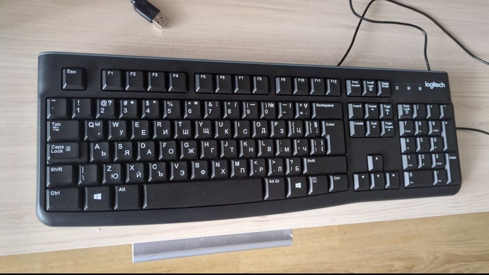 Чисто нова клавиатура Logitech K120 – USB