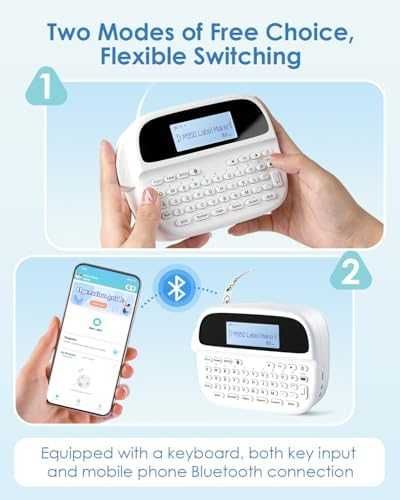 Нова Портативна Bluetooth етикетираща машина с много шаблони M950