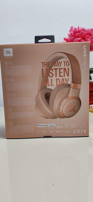 Casti Over-ear JBL Live 770NC, Noise Cancelling, Sigilate!
