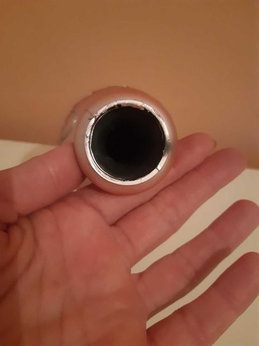 Връх за елха Розово злато 30 см