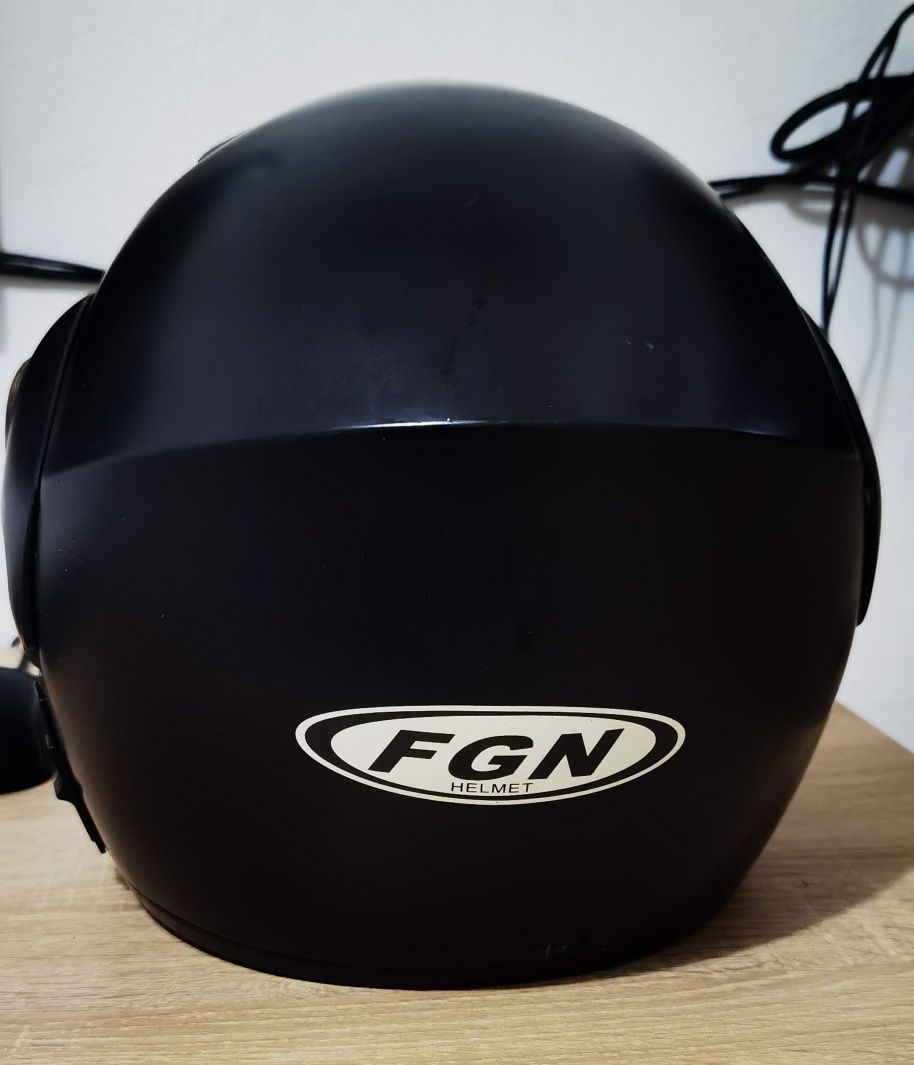Cască moto FGN Helmet flip up mărimea 61
