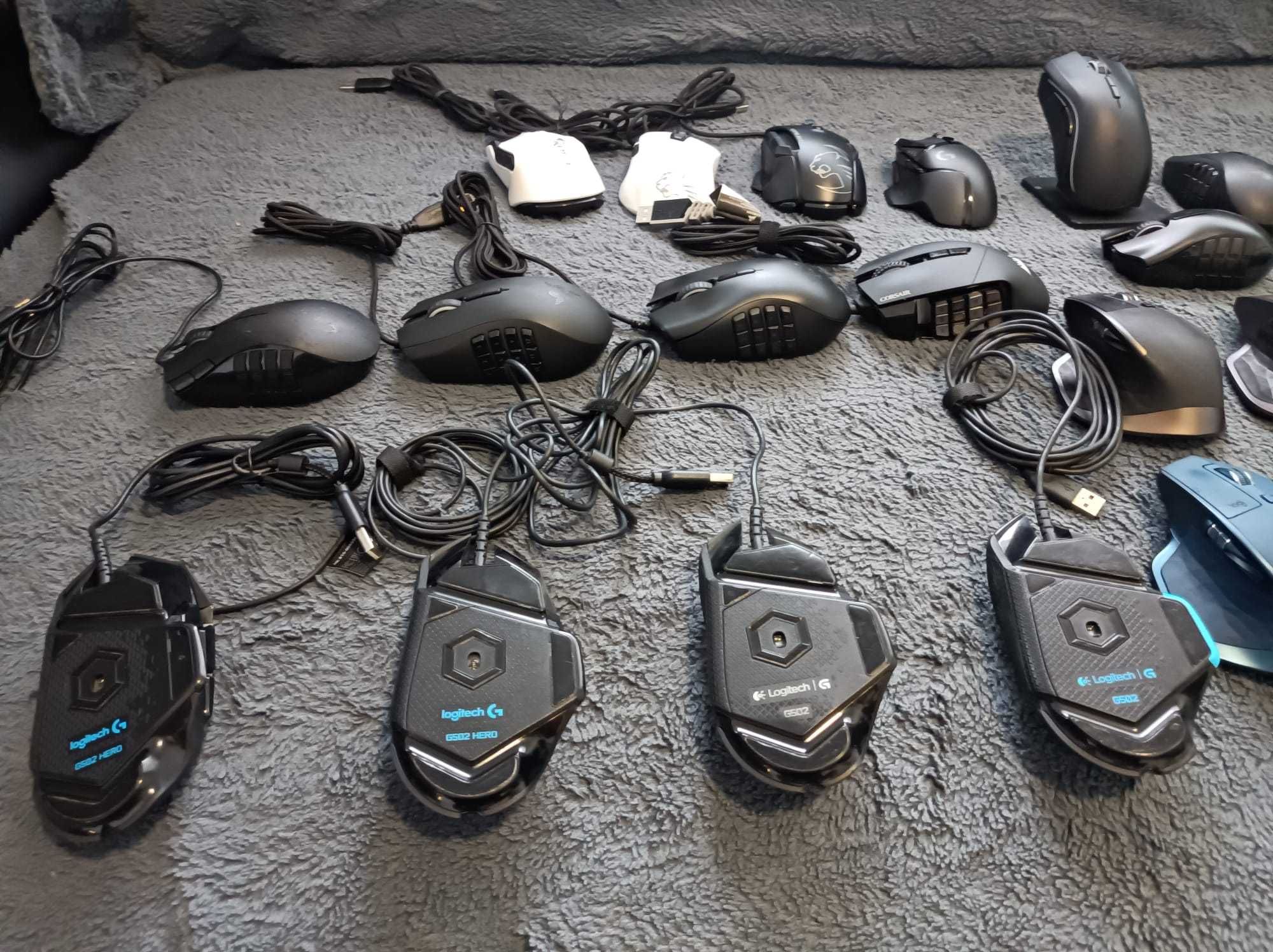 Mouse Gaming  Logitech Razer Roccat