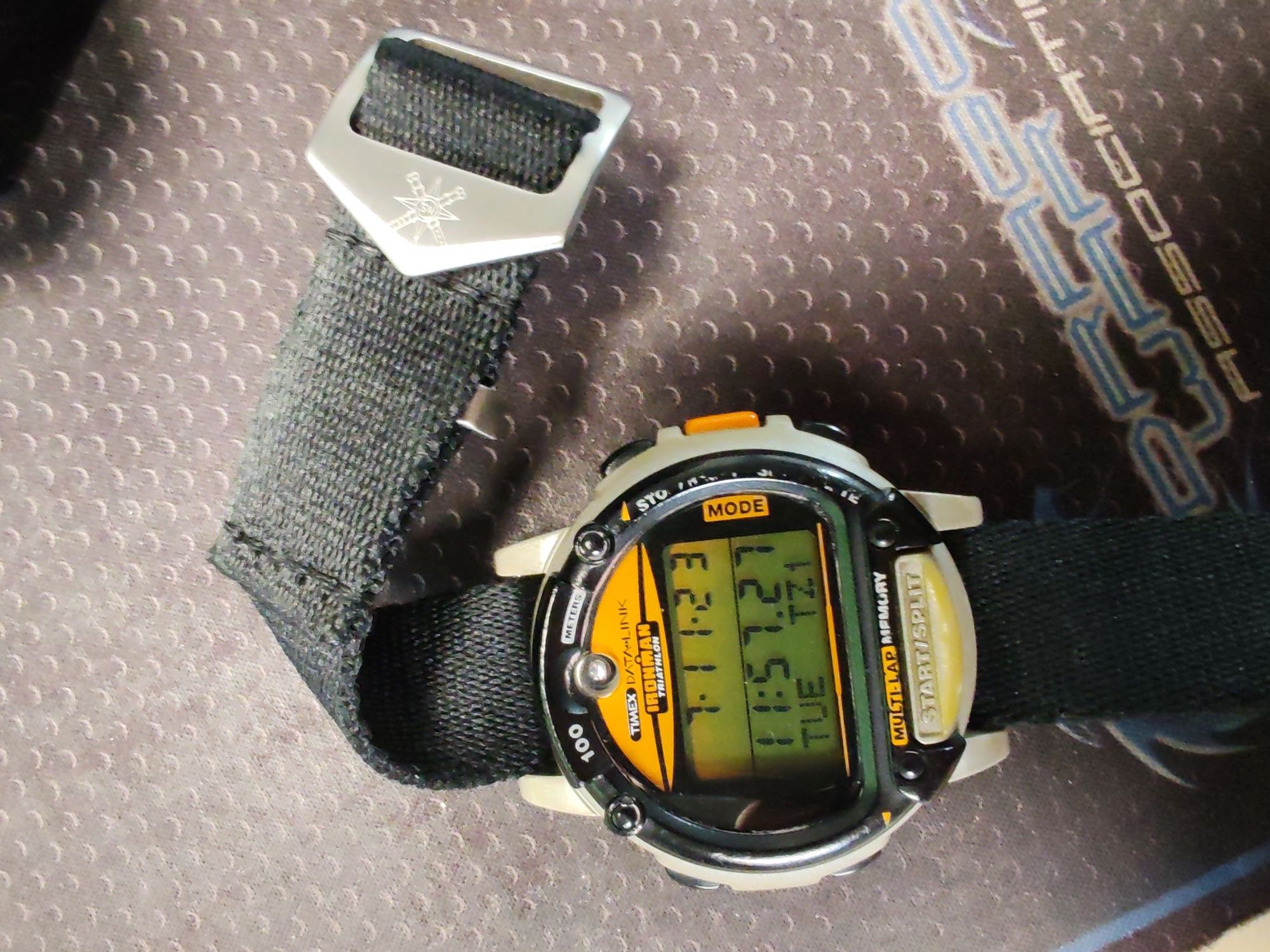 Ceas digital Timex data-link, ironman, triathlon vintage