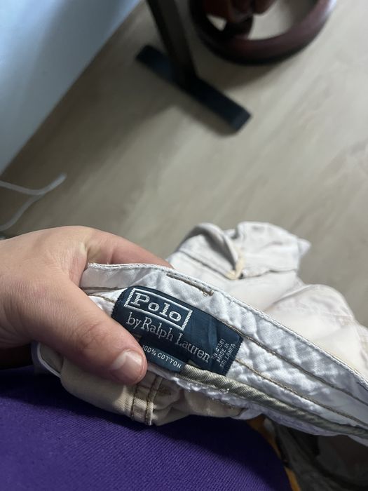 Pantaloni scurti cargo polo ralph lauren vintage
