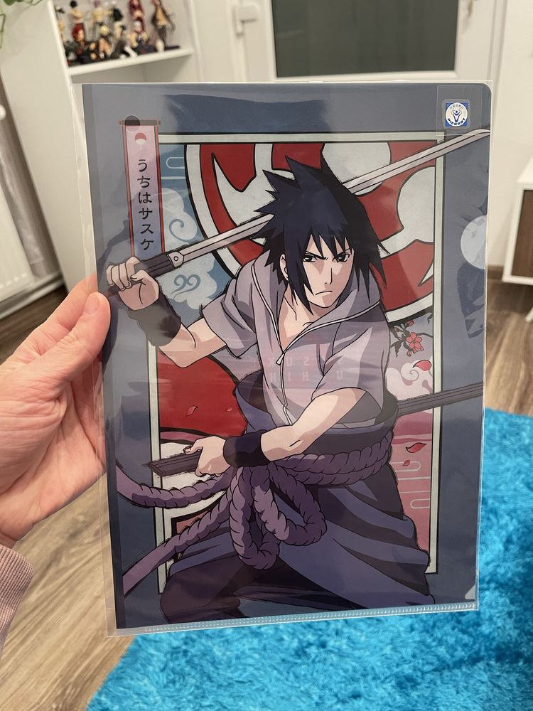 Set 2 clearfile foldere A4 Sasuke si Itachi by Bandai Jp