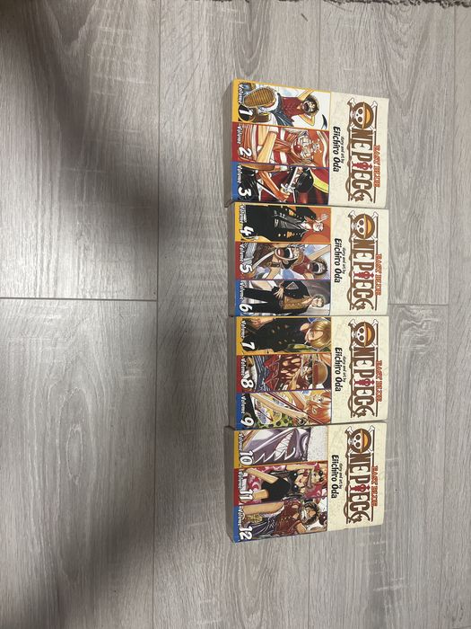 Manga one piece de la cartea 1 pana la 12 ( carte 3 in 1)