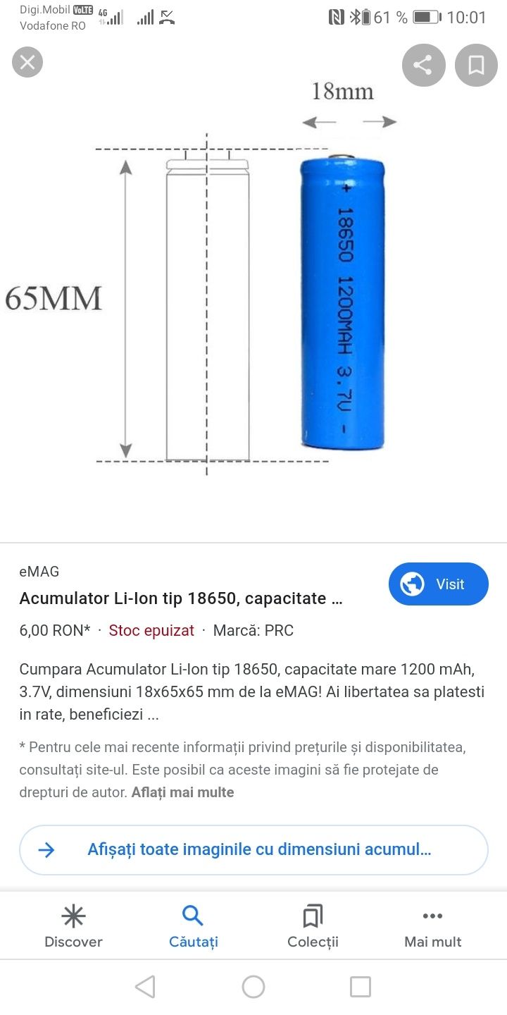 Acumulatori Samsung 18650 35e 3500mAh tigara electronica