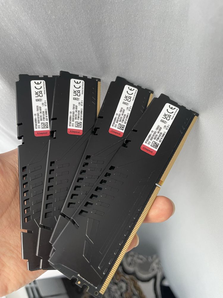 DDR5 128gb 32x4 ОЗУ Kingston fury RAM оперативная память