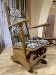 Balansoar lemn masiv vintage
