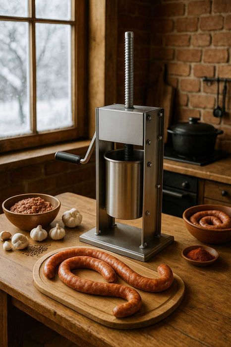 Masina Aparat Manual Umplut Facut Carnati Carnatar Vertical  3 kg BC