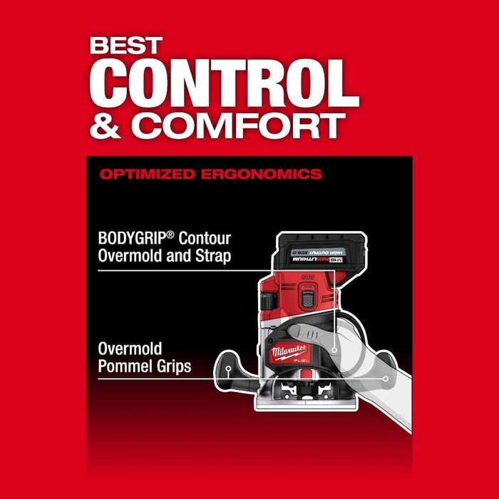 Milwaukee аккумуляторный фрезер