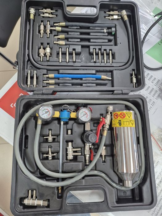 Установка для очистки систем впрыска топлива автомобильных двигателей