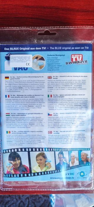 Dispozitiv igienizare urechi Dr.VAC