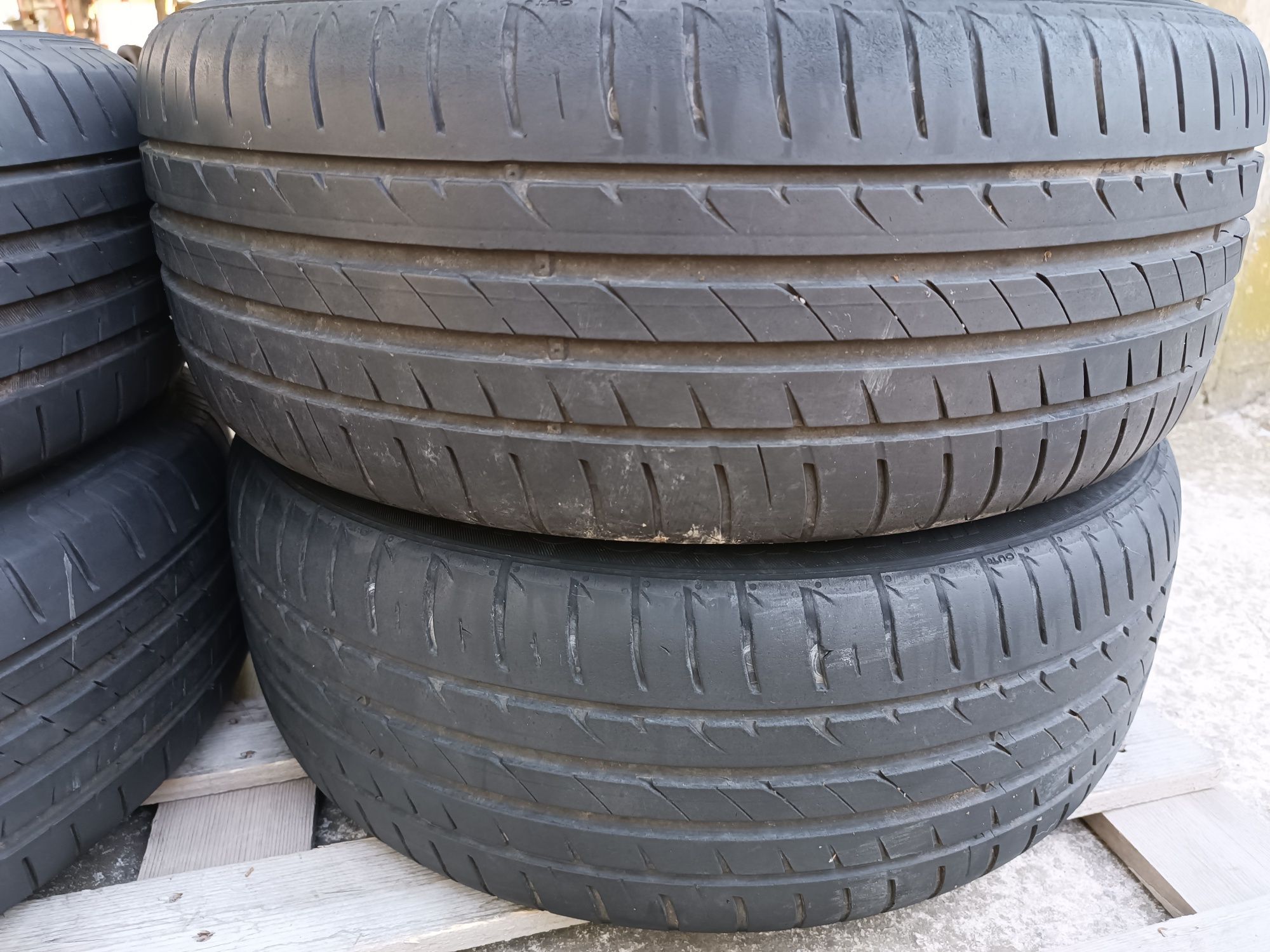 Лети джанти 16ки 5х112 VW + летни гуми 205/55/16
