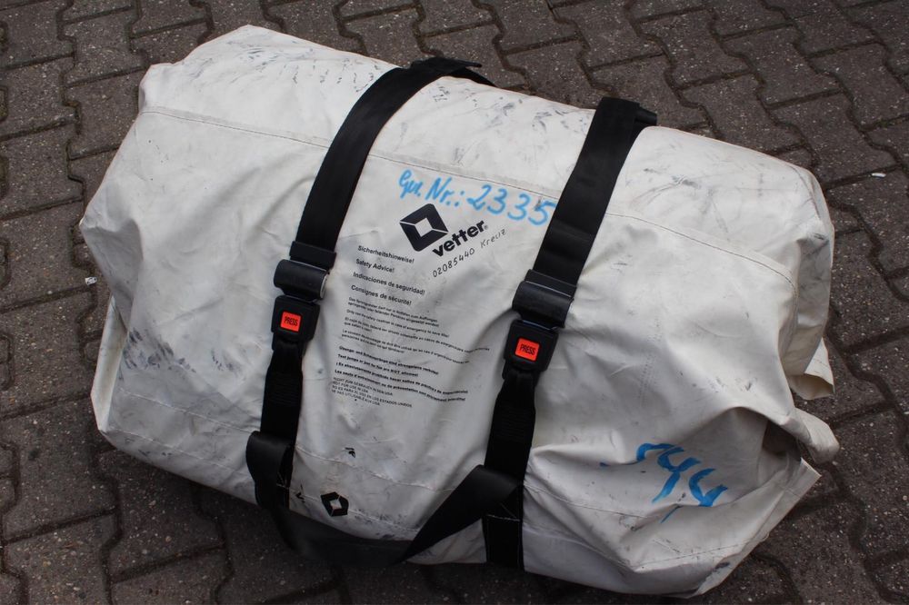 Saltea salvare Germania  pompieri Psi  - autospeciala pompieri -