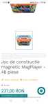 Set de construit, joc cu magneti, magplayer 46 de piese