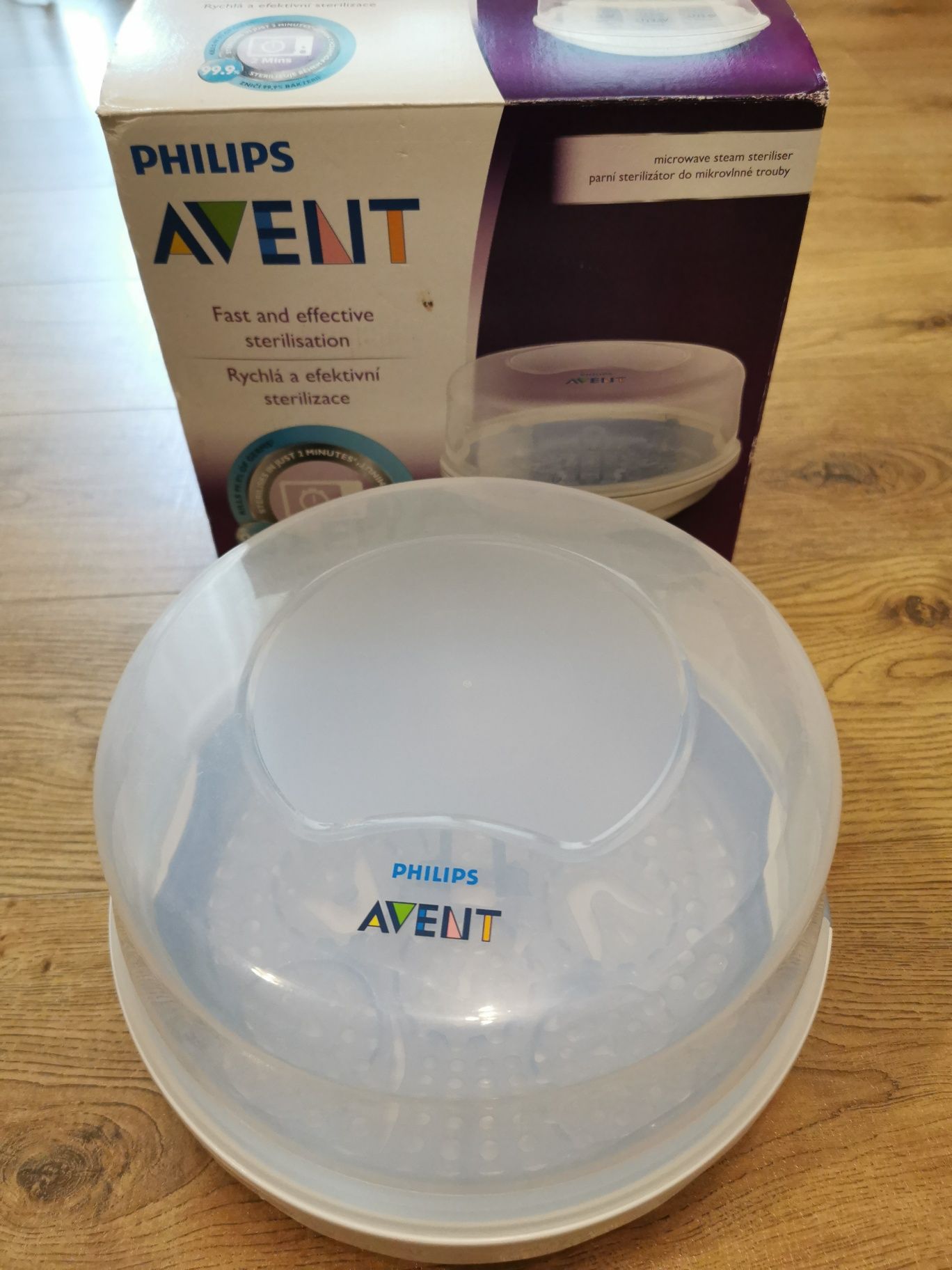 Sterilizator Philips Avent pentru cuptorul de microunde