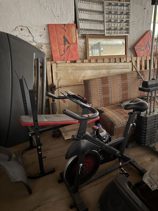 Aparate Fitness aparat multifunctional bicicleta banca greutati 100kg