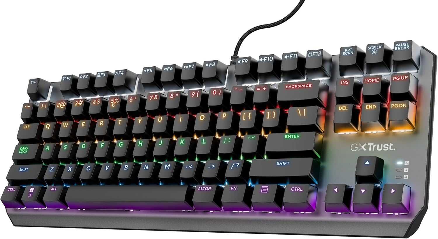 Механична геймърска клавиатура Trust Gaming GXT 834