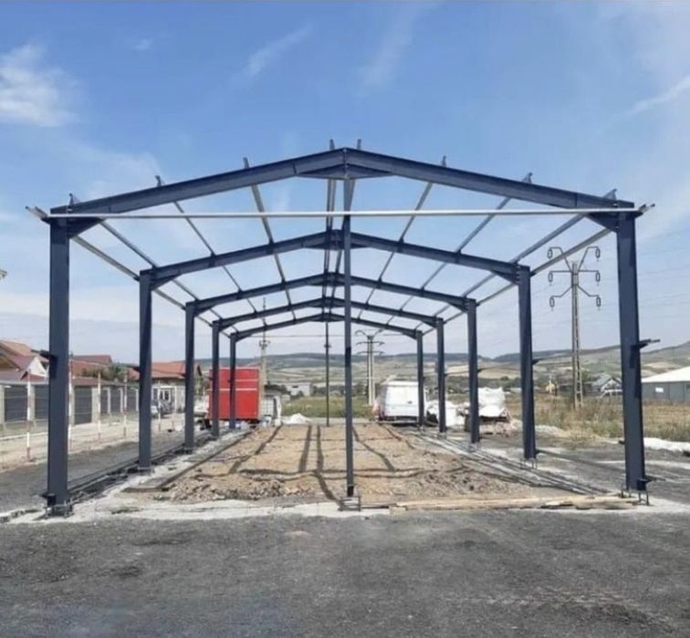 Vand structura metalica din stoc 8x20x4m