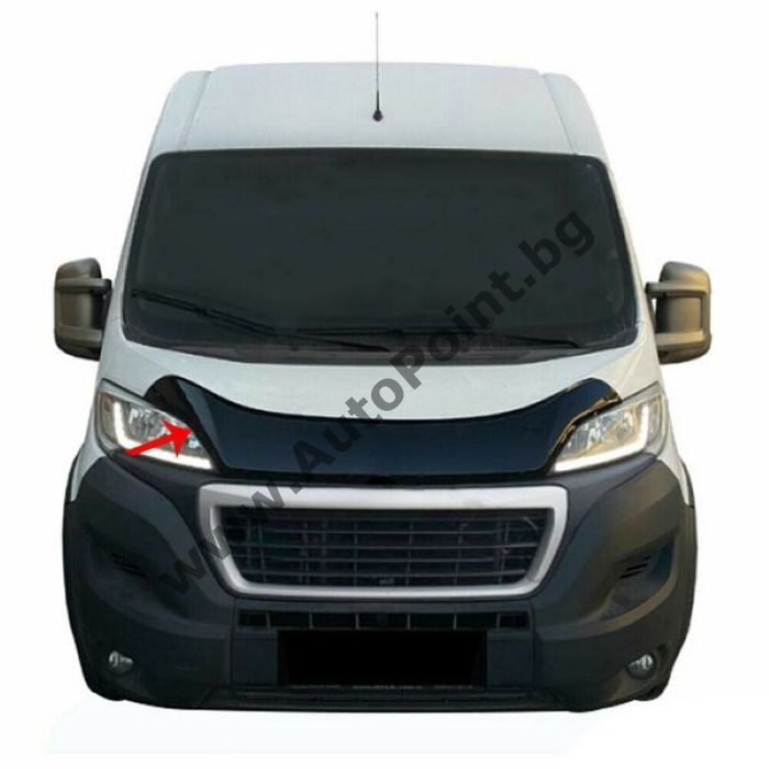 Дефлектор спойлер за преден капак Ducato/Boxer/Jumper от 2017