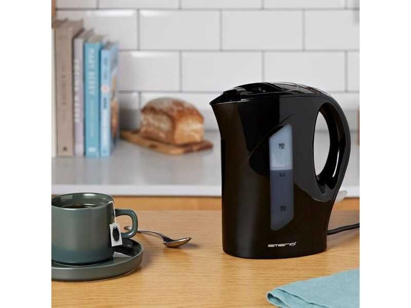 Електрическа Кана за Вода Emerio WK-121616.1, 1L, 900W, Черна