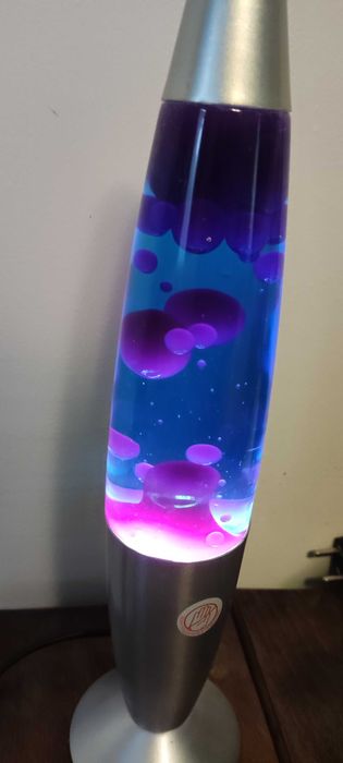 синьо-лилава Лава лампа Lava Lamp