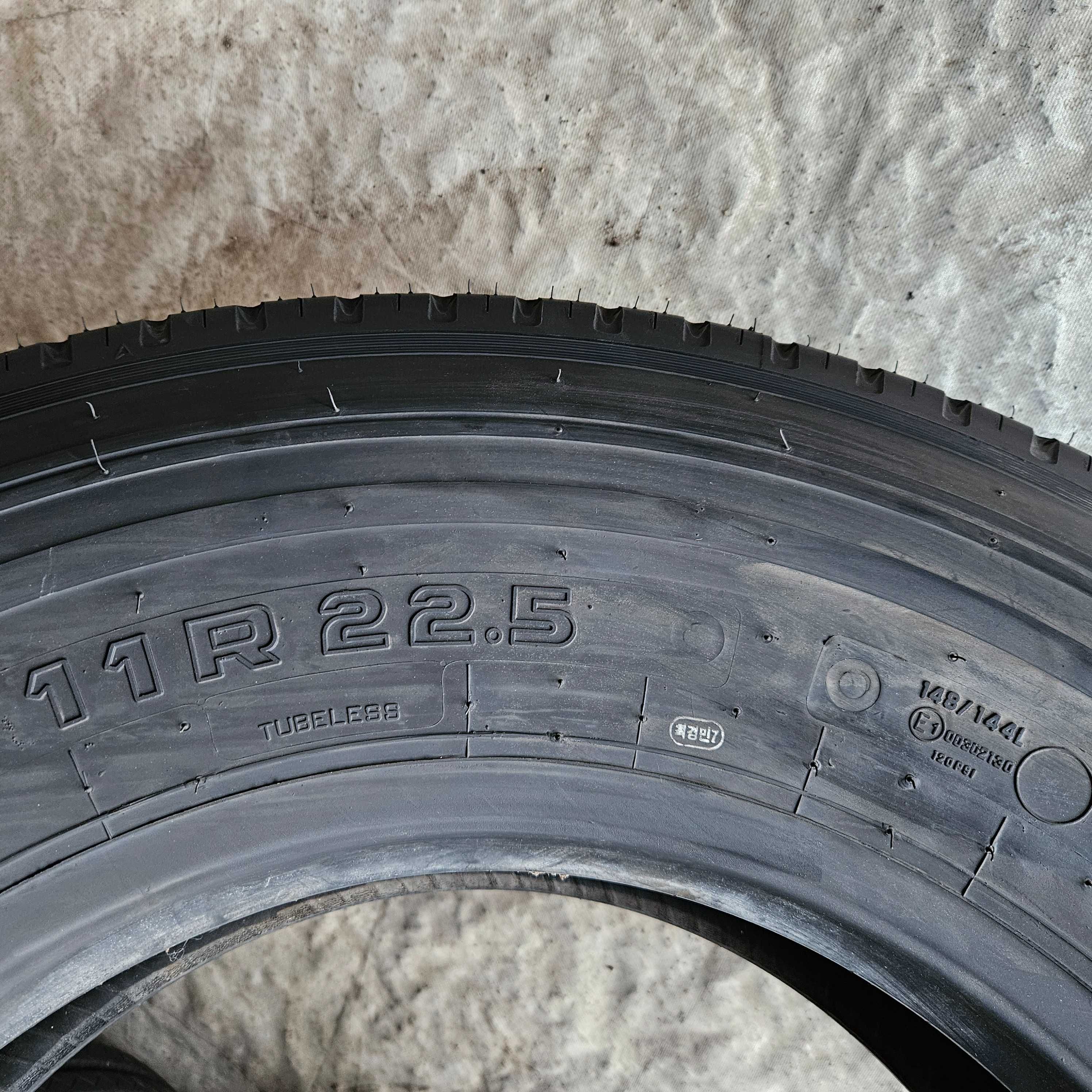 1 Нова тежкотоварна гума 11R22.5 Marshal 148/144L 16PR made in Korea