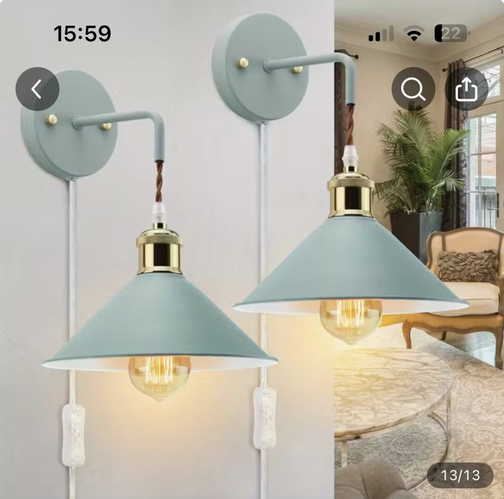 Светильник новый