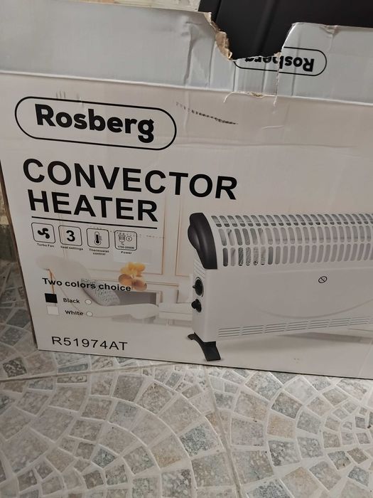 Конвектор за отопление Rosberg 2000W